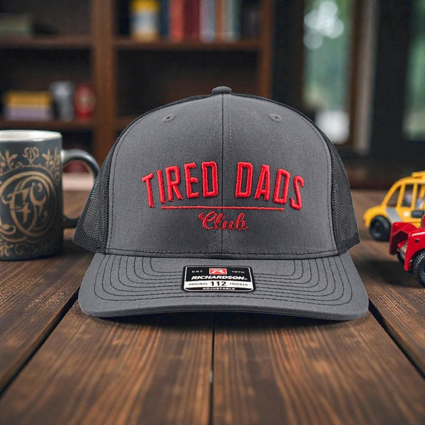 Tired Dad's Club, Embroidered Richardson 112