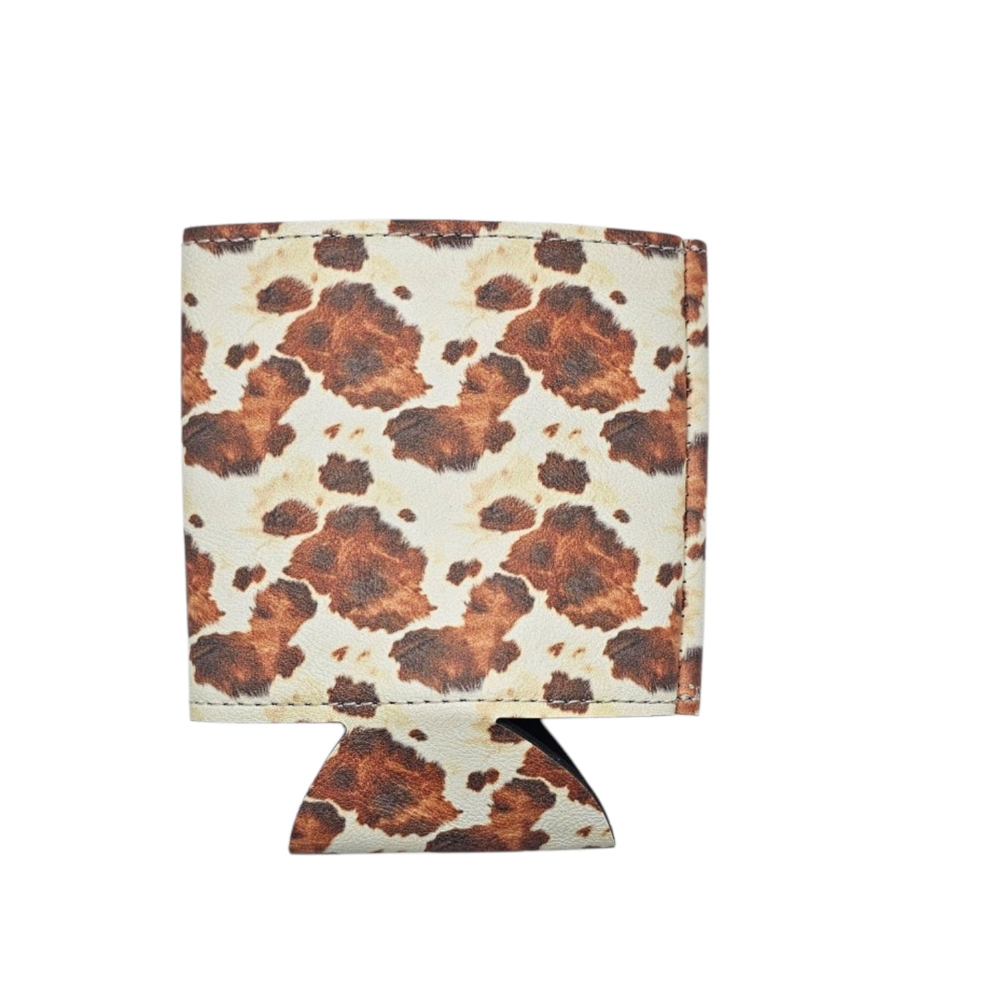 Custom Design Leatherette Can Coolers - Available in Various Colors Drinkware Insulated Neoprene Liner