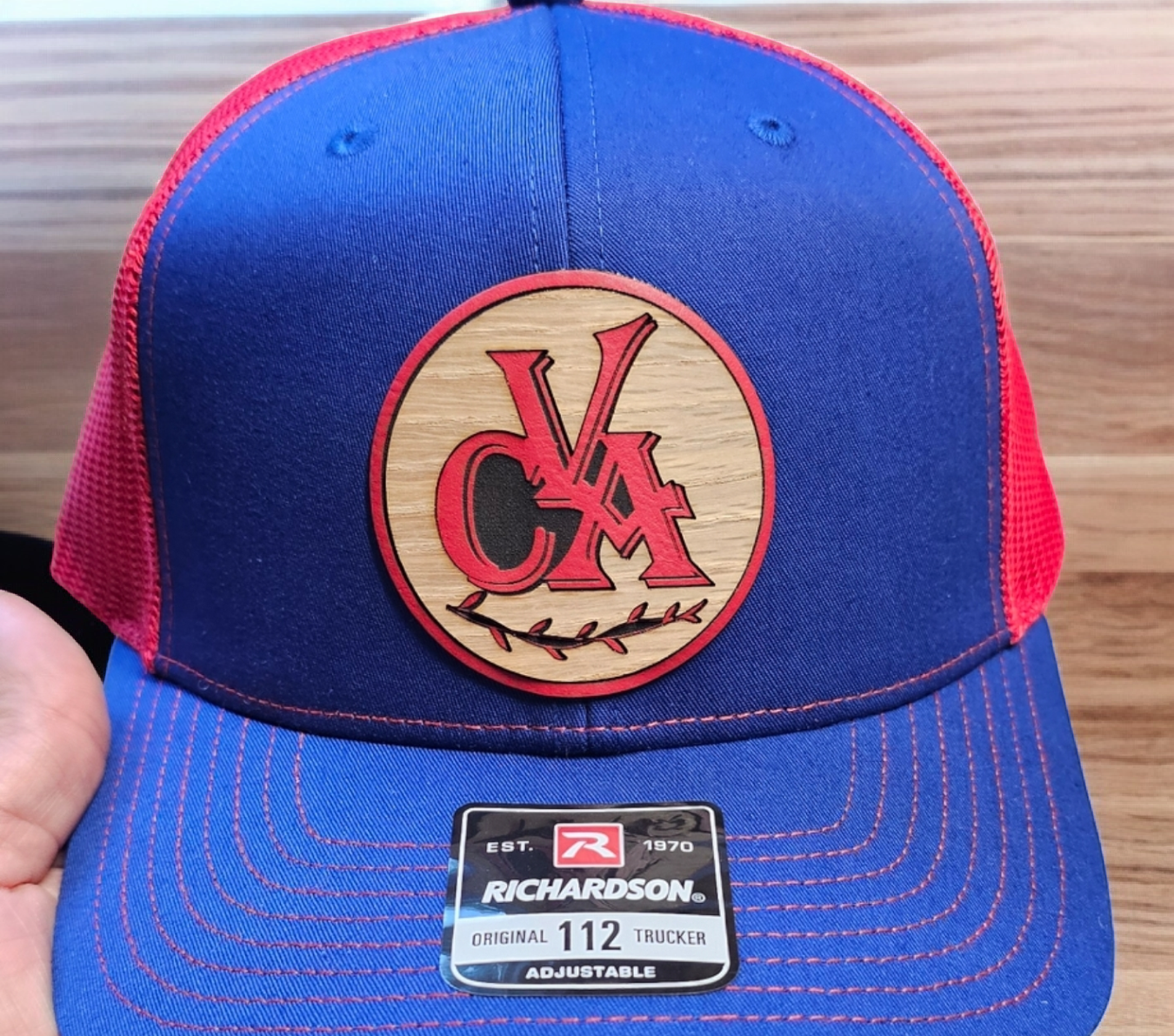 The Vine Custom Apparel logo hat, Richardson 112