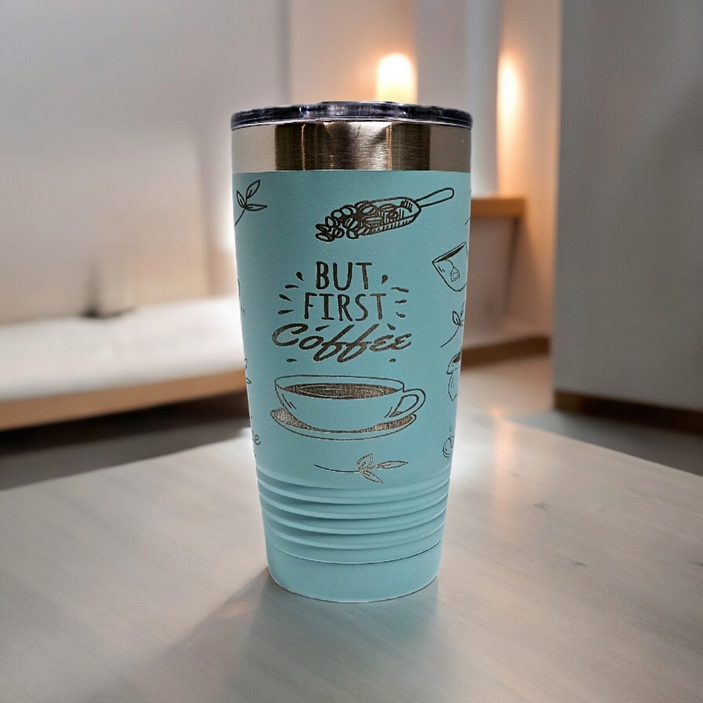 But first coffee tumbler 20oz