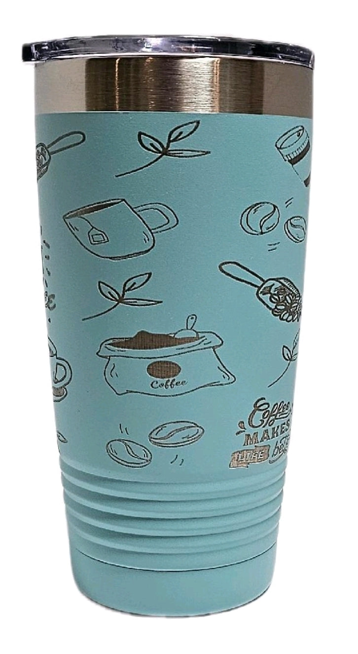 But first coffee tumbler 20oz