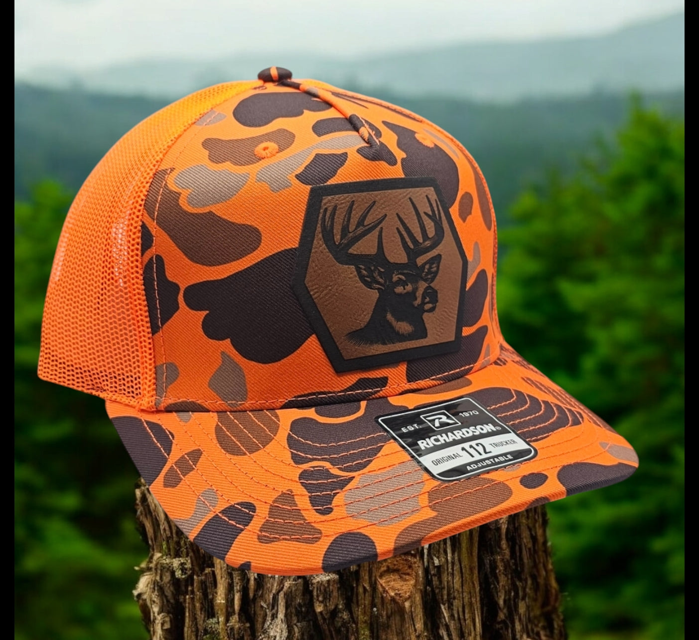 Buck, Deer Hunting Richardson 112P5P Hat