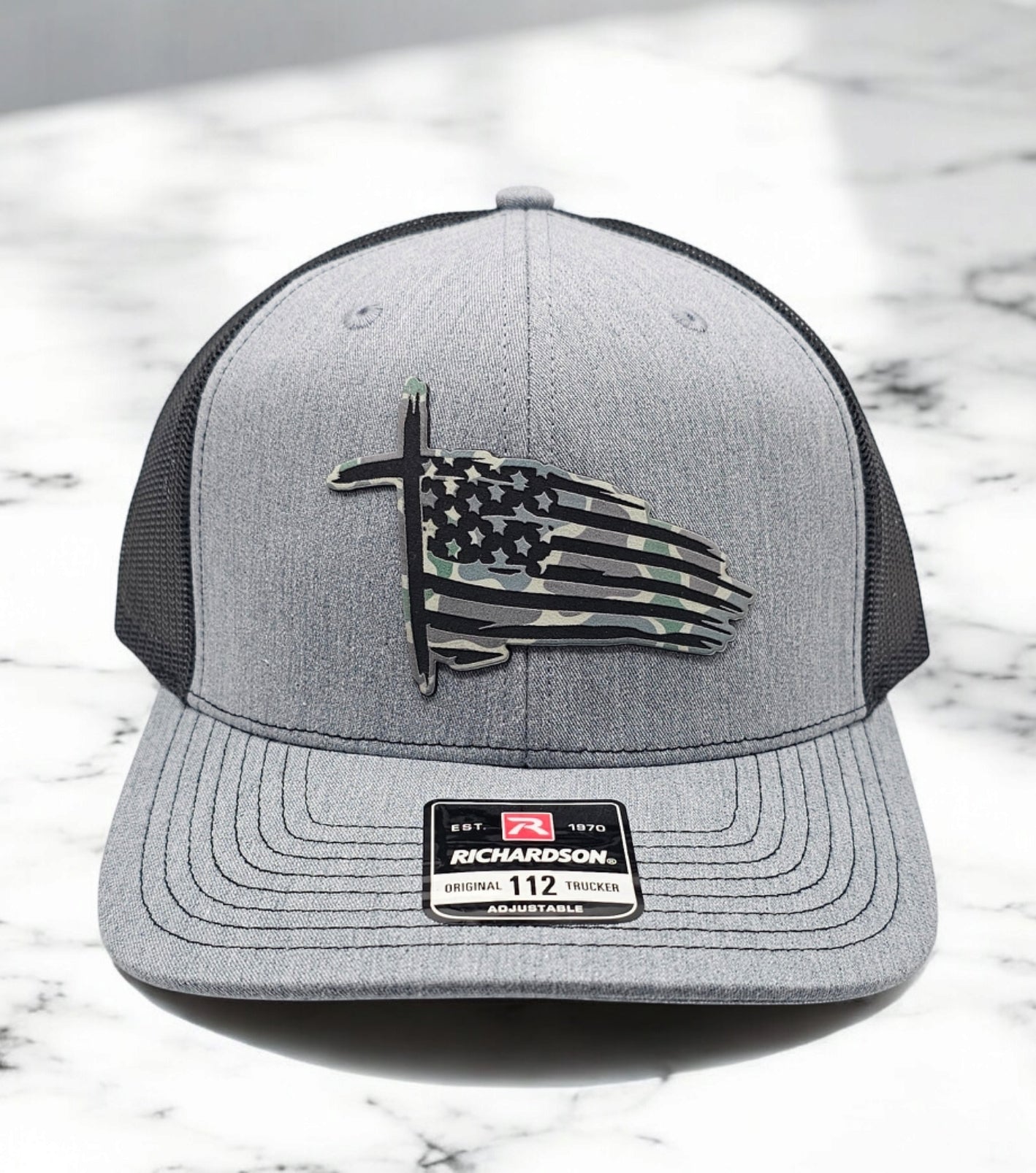 Cross American Flag Hat