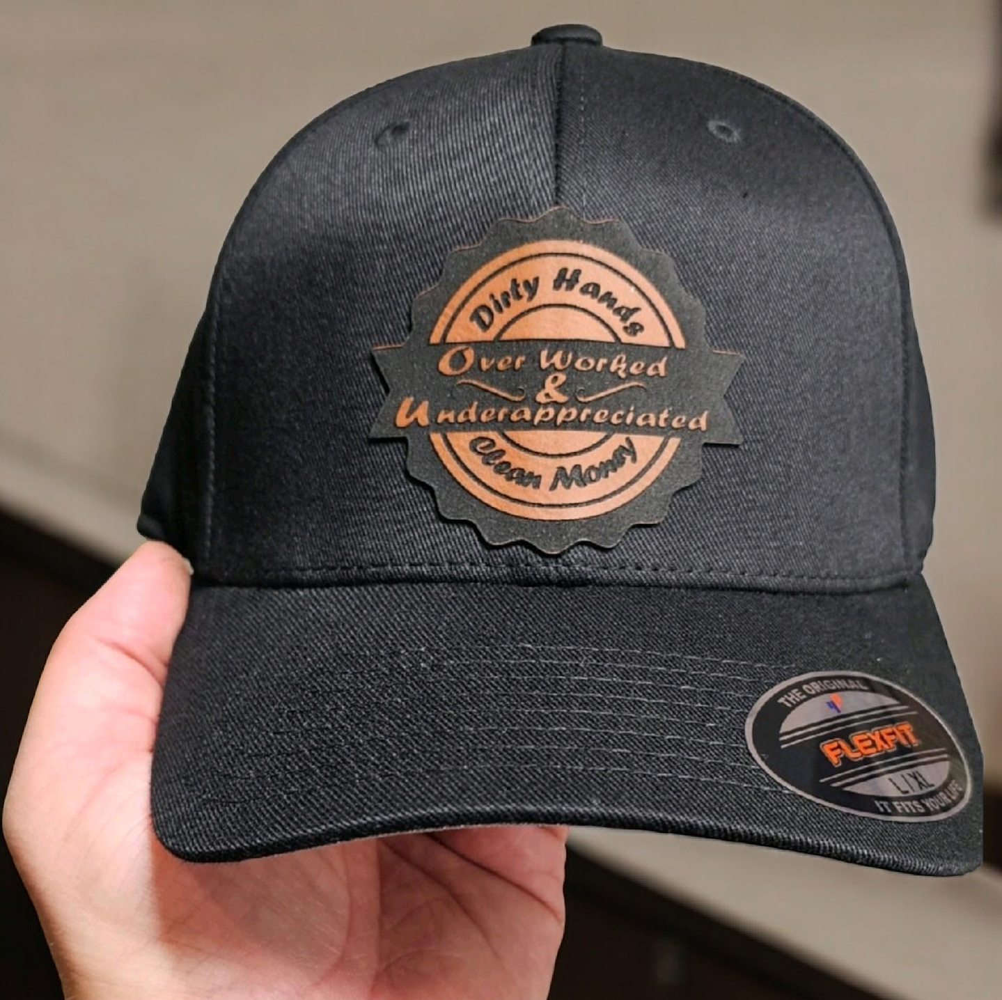 Over Worked & Underappreciated, Blue
Collar, trades, Richardson 112 hat,
Baseball Cap