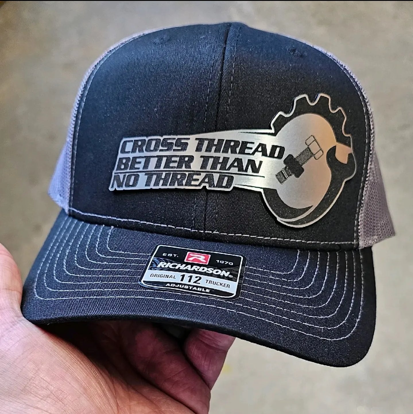 Cross Thread Better Than No Thread
Mechanic Blue Collar Funny Hat