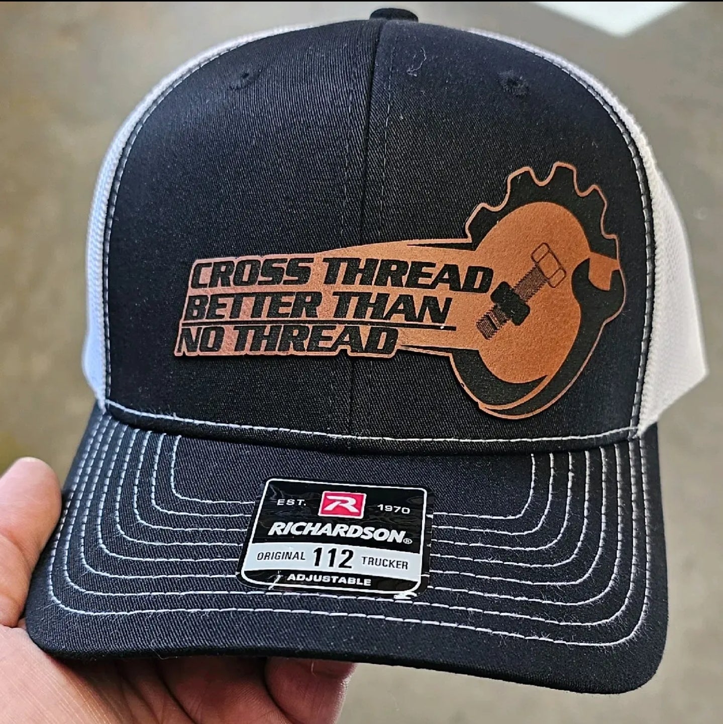 Cross Thread Better Than No Thread
Mechanic Blue Collar Funny Hat
