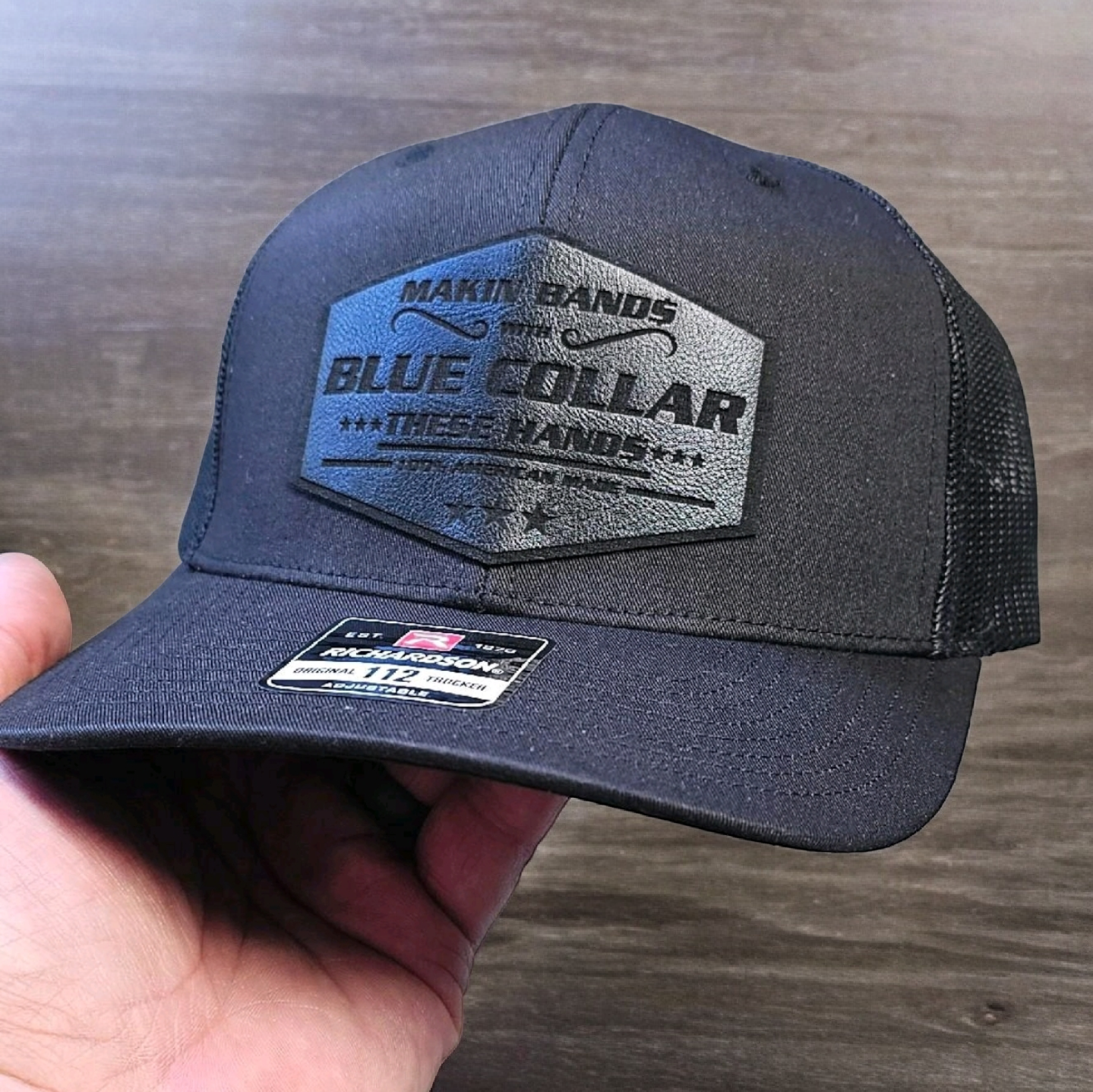 Making Bands With These Hands, Blue
Collar, Hardworking, Trades, Richardson
112 Hat, Baseball Cap