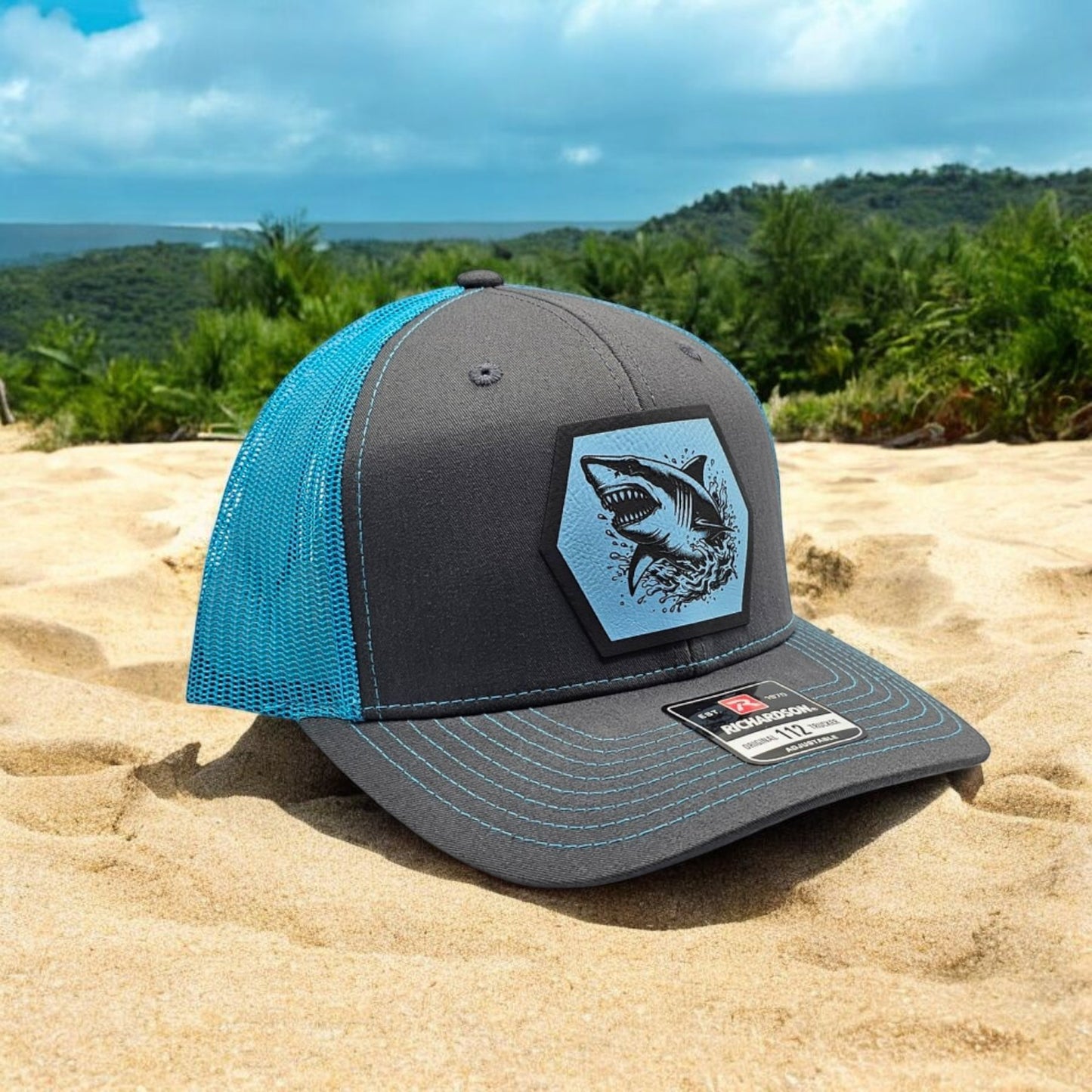 Shark, Richardson 112 Snapback Trucker Hat