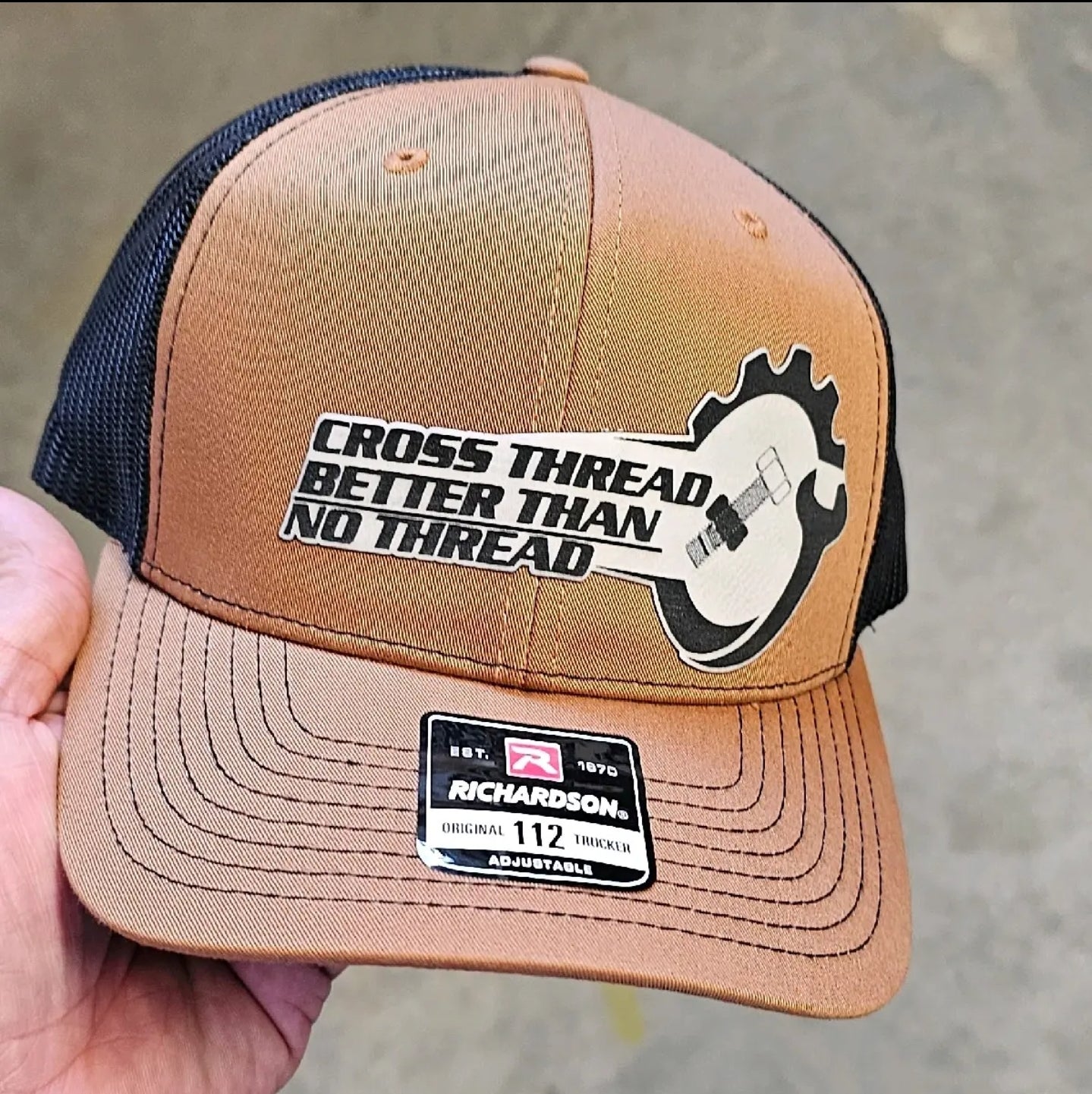 Cross Thread Better Than No Thread
Mechanic Blue Collar Funny Hat