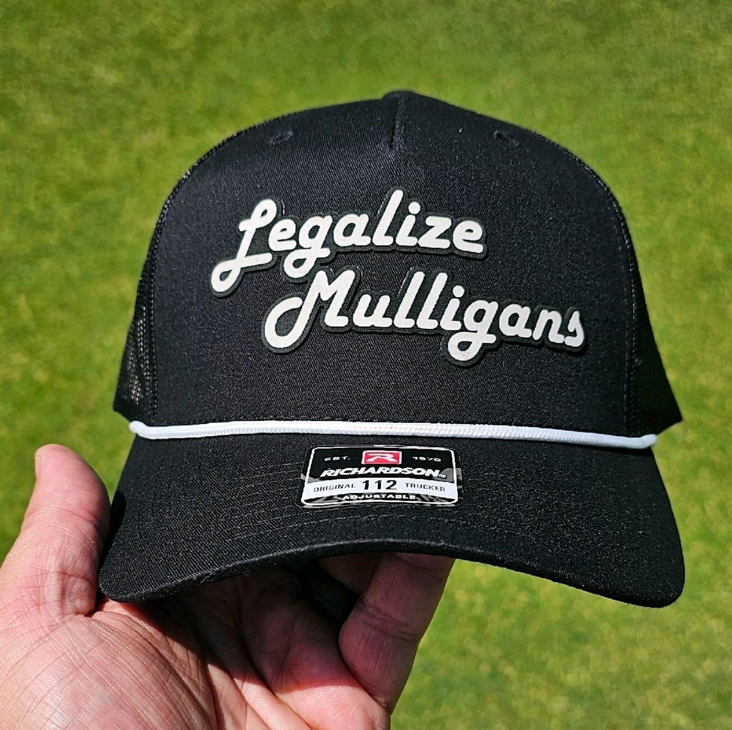 Legalize Mulligans, Golf Rope Hat, funny, adjustable snapback, Mens, Women's, golf , driving range Rope Hat