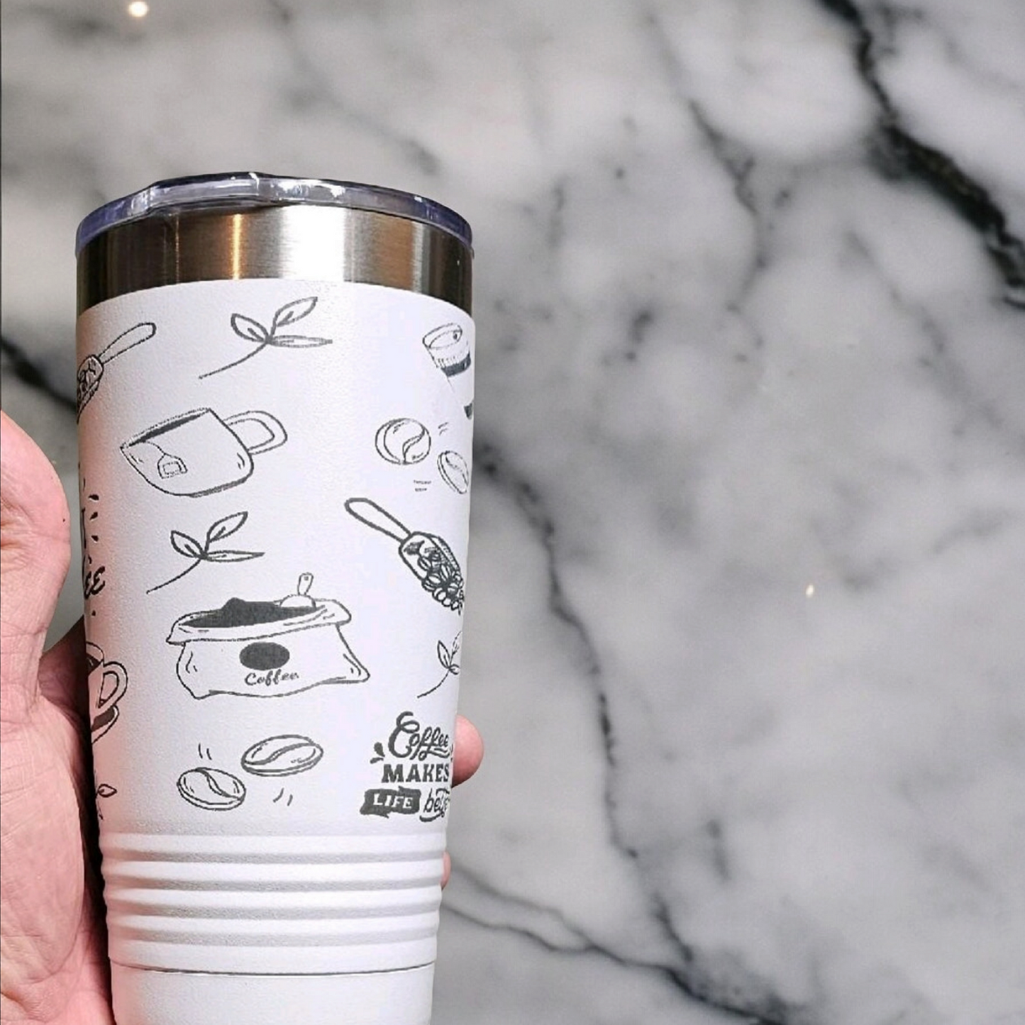 But first coffee tumbler 20oz