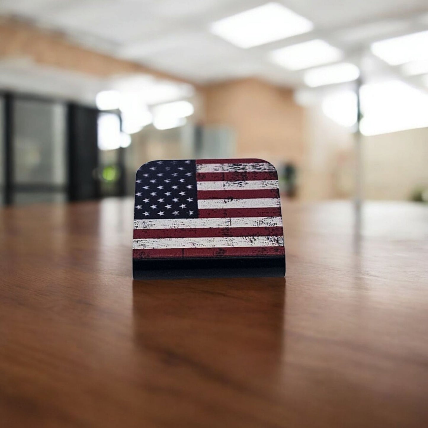 American Flag, 30mm UV Printed Hat Clip