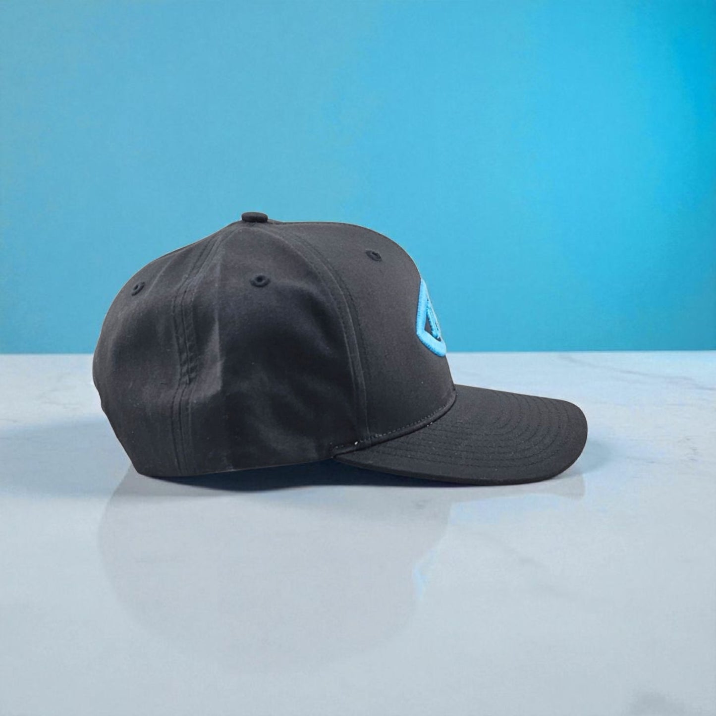 3D Puff Embroidered Jesus Fish, Richardson 212 Snapback Hat