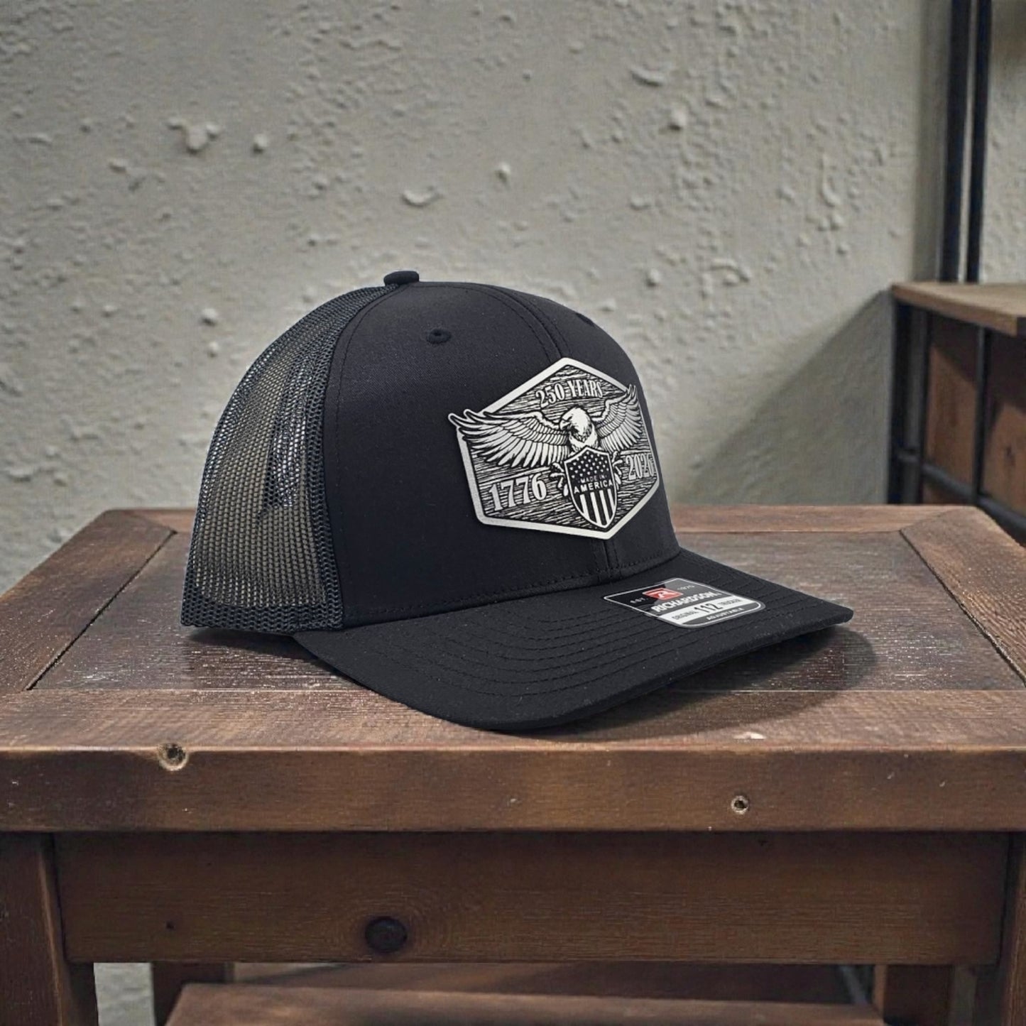 Americas 250th Year 1776-2026 Richardson 112 Snapback Trucker Hat