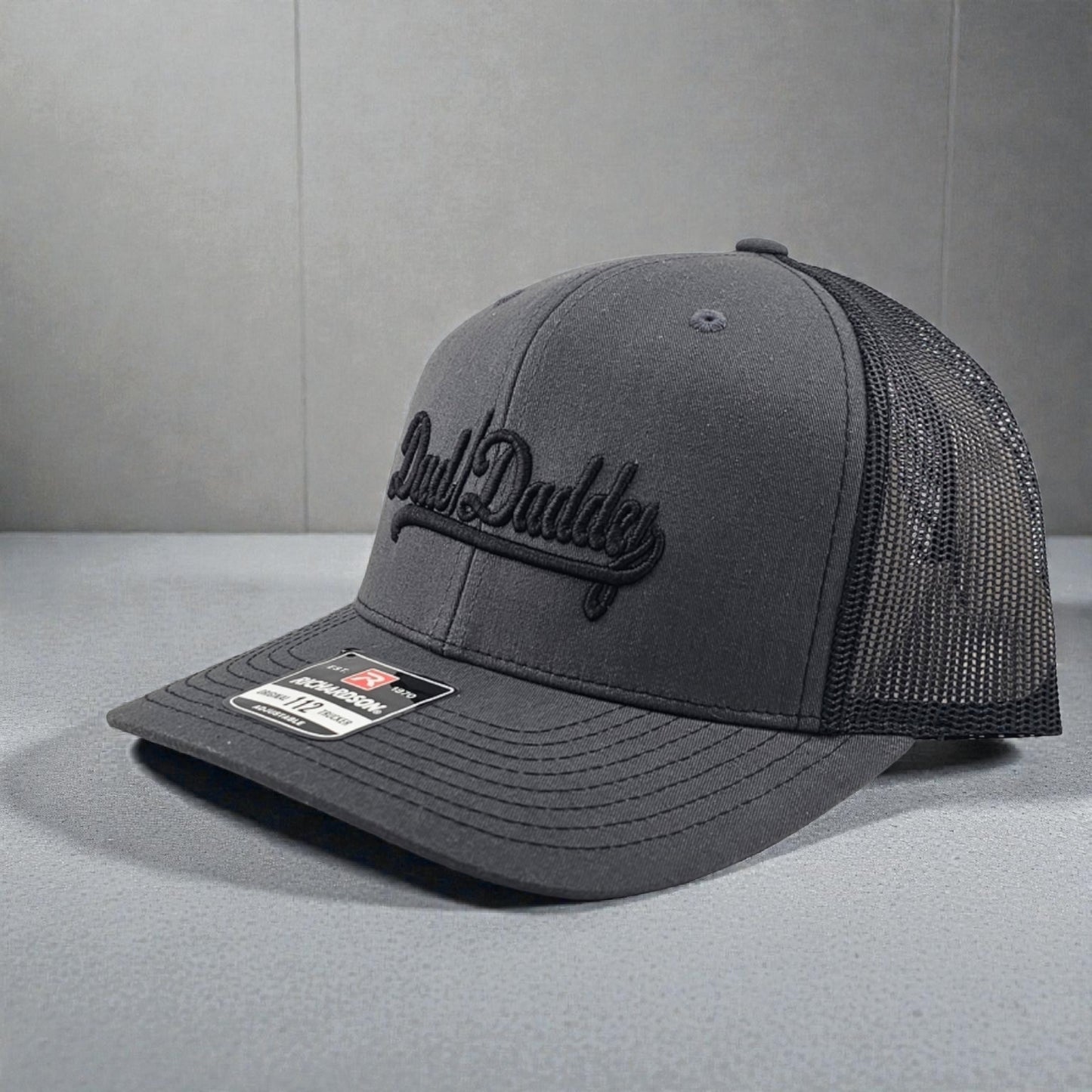 Dad Daddy 3D Puff Embroidered Richardson 112 Snapback Trucker Hat