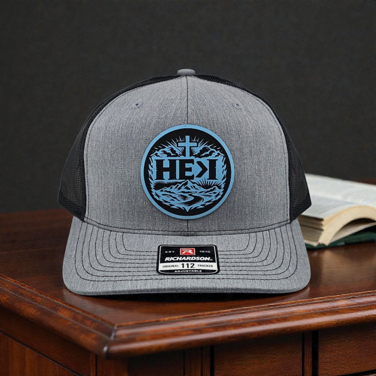 He is Greater and I, Christian, Richardson 112 Snapback Trucker Hat