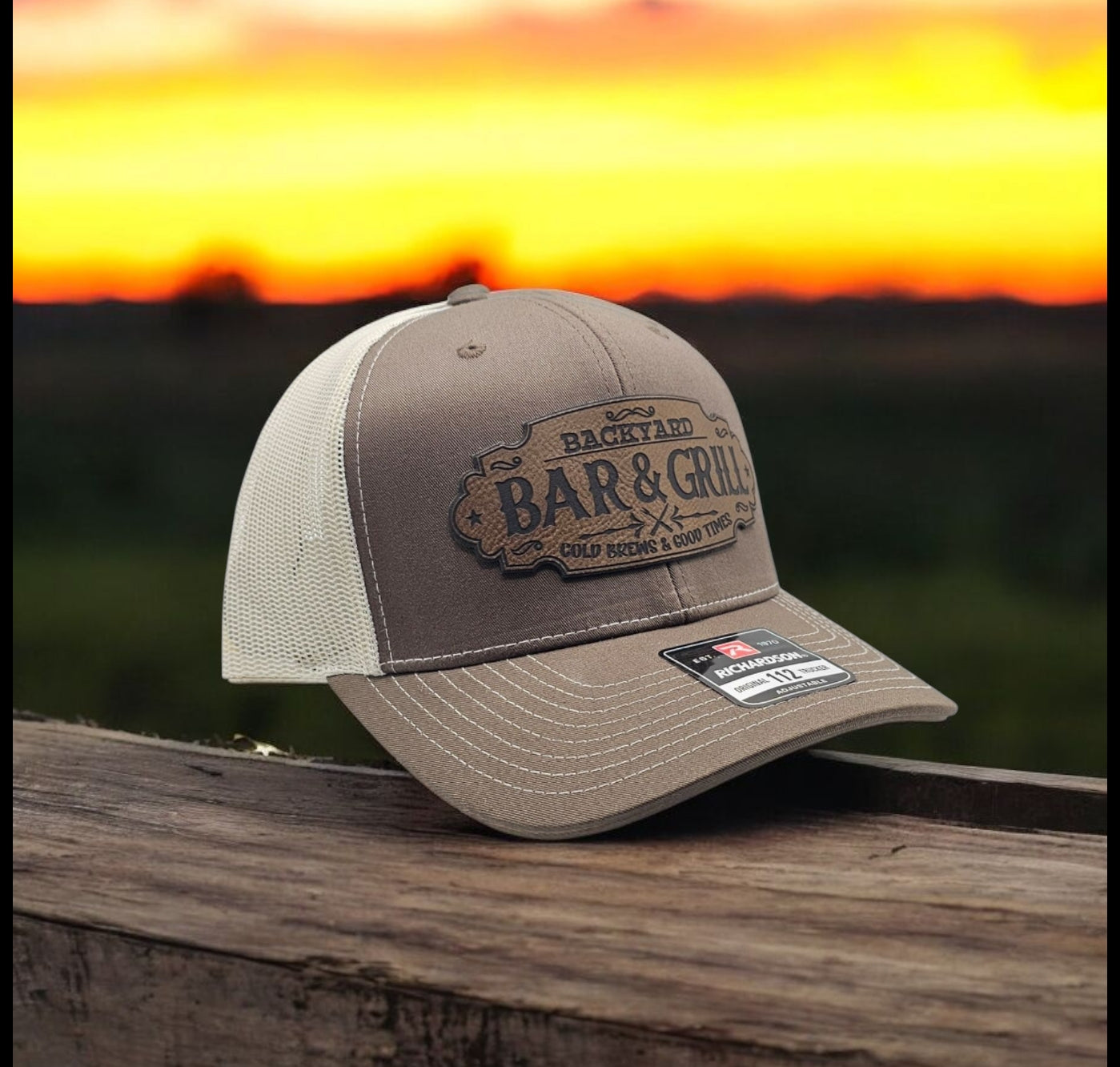 Backyard Bar and Grill Richardson 112 Snapback Trucker Hat