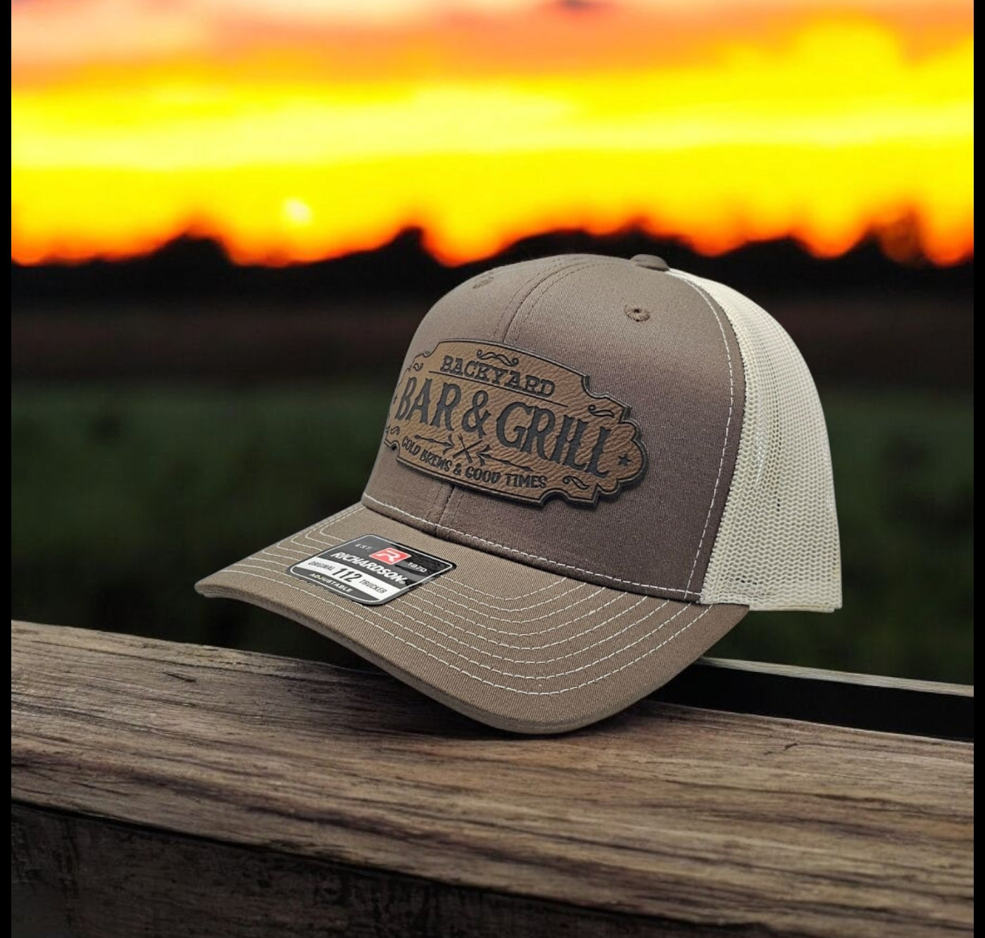 Backyard Bar and Grill Richardson 112 Snapback Trucker Hat