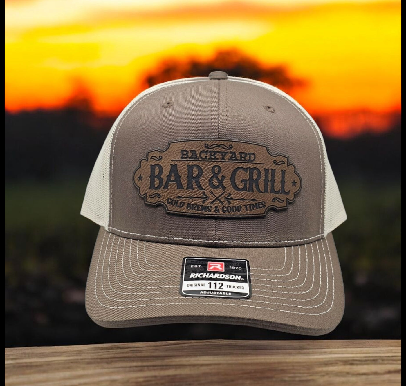 Backyard Bar and Grill Richardson 112 Snapback Trucker Hat