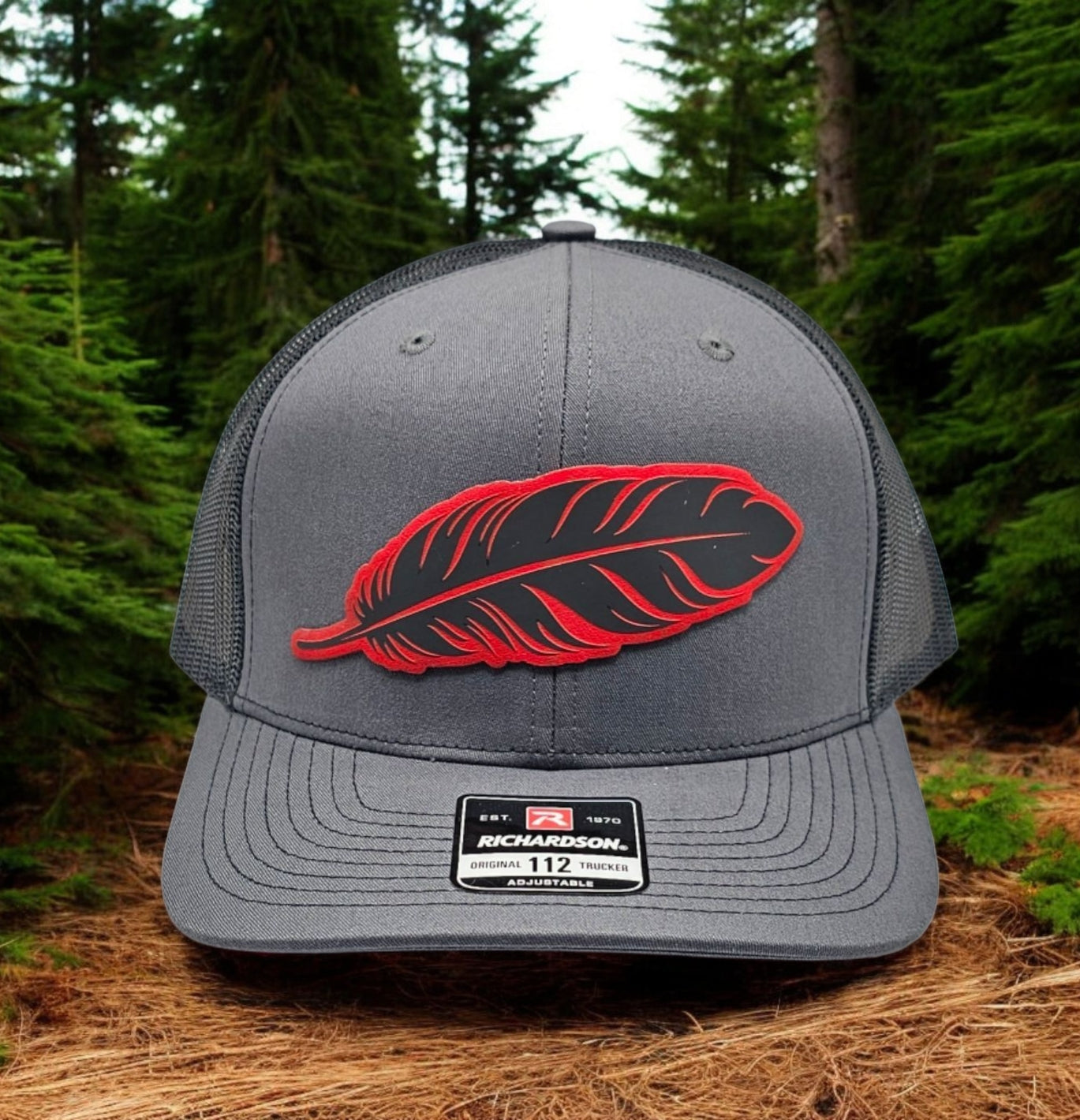 Feather, Richardson 112 Snapback Adjustable Trucker Hat