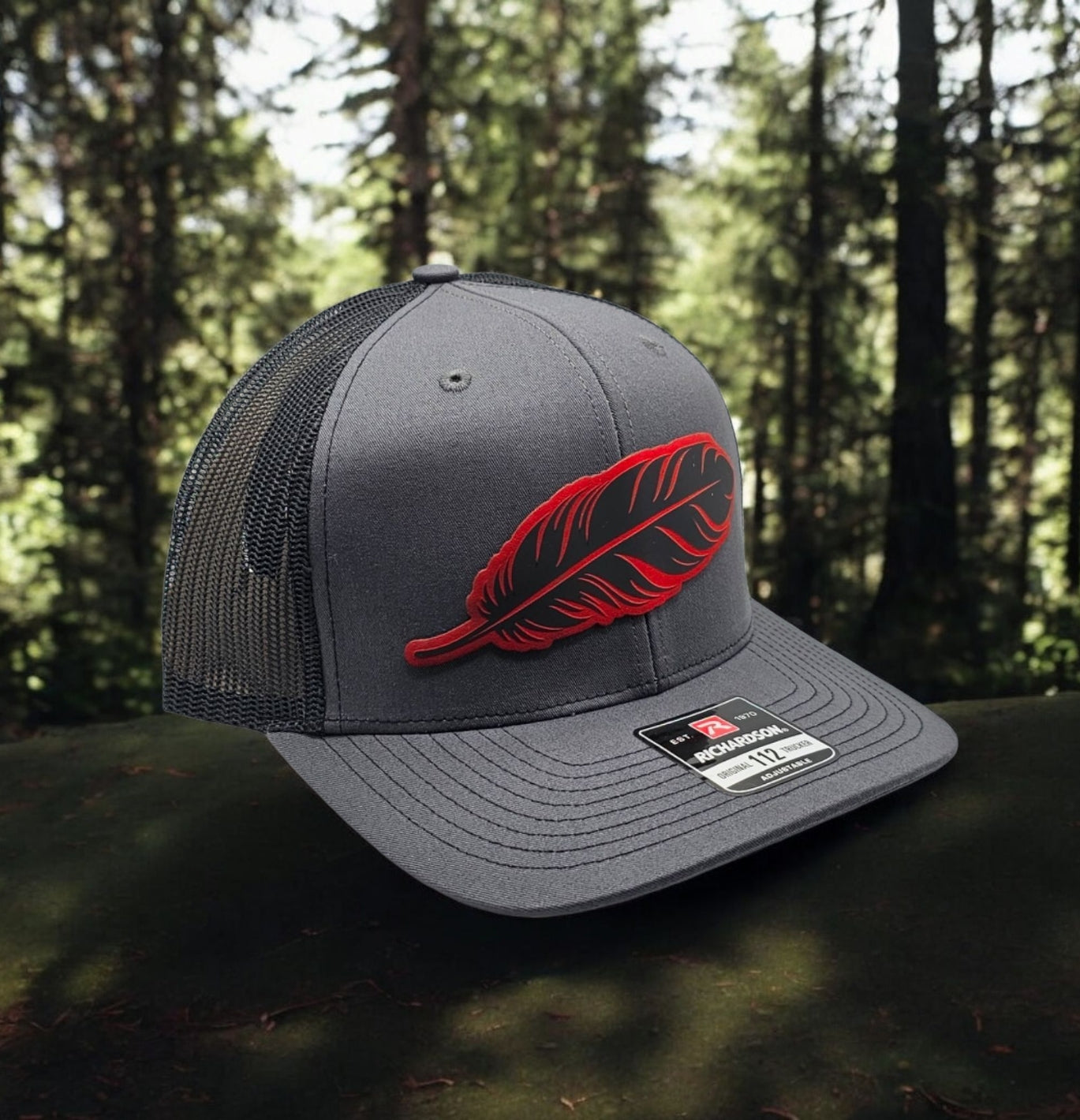 Feather, Richardson 112 Snapback Adjustable Trucker Hat