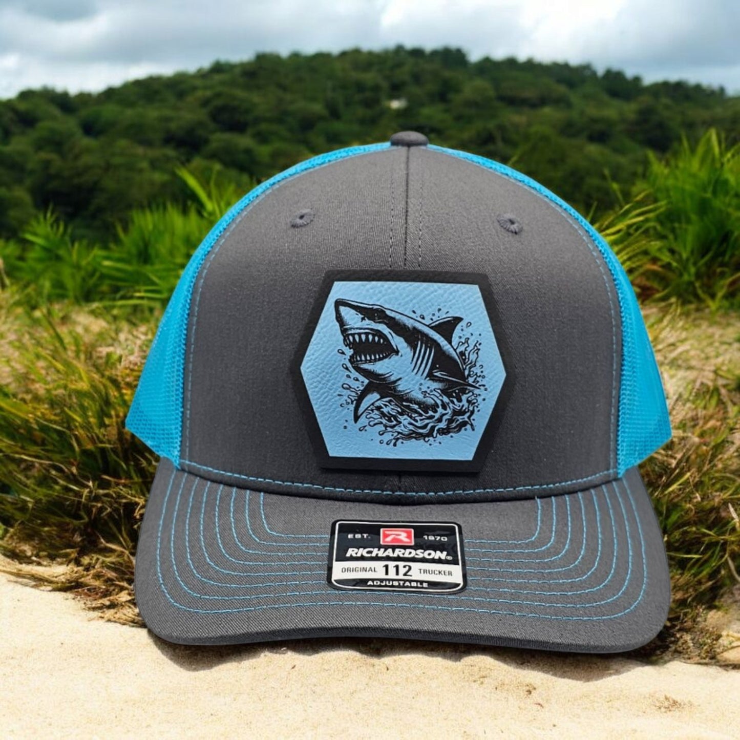 Shark, Richardson 112 Snapback Trucker Hat