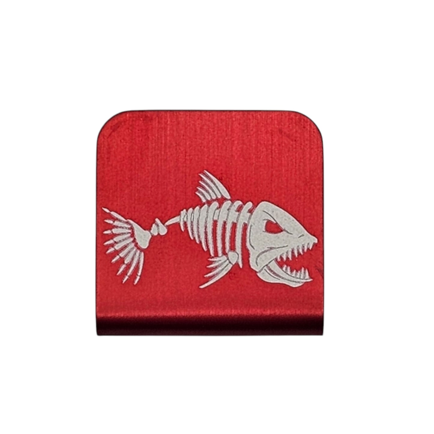 30mm Aluminum Hat Clips - Various Engraved Designs for Men and Women, Featuring Unique Themes and Phrases