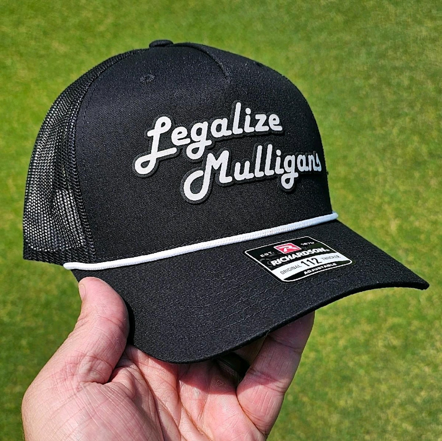 Legalize Mulligans, Golf Rope Hat, funny, adjustable snapback, Mens, Women's, golf , driving range Rope Hat