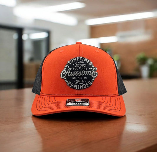Reminder, You Are Awesome, Richardson 112 Snapback Trucker Hat