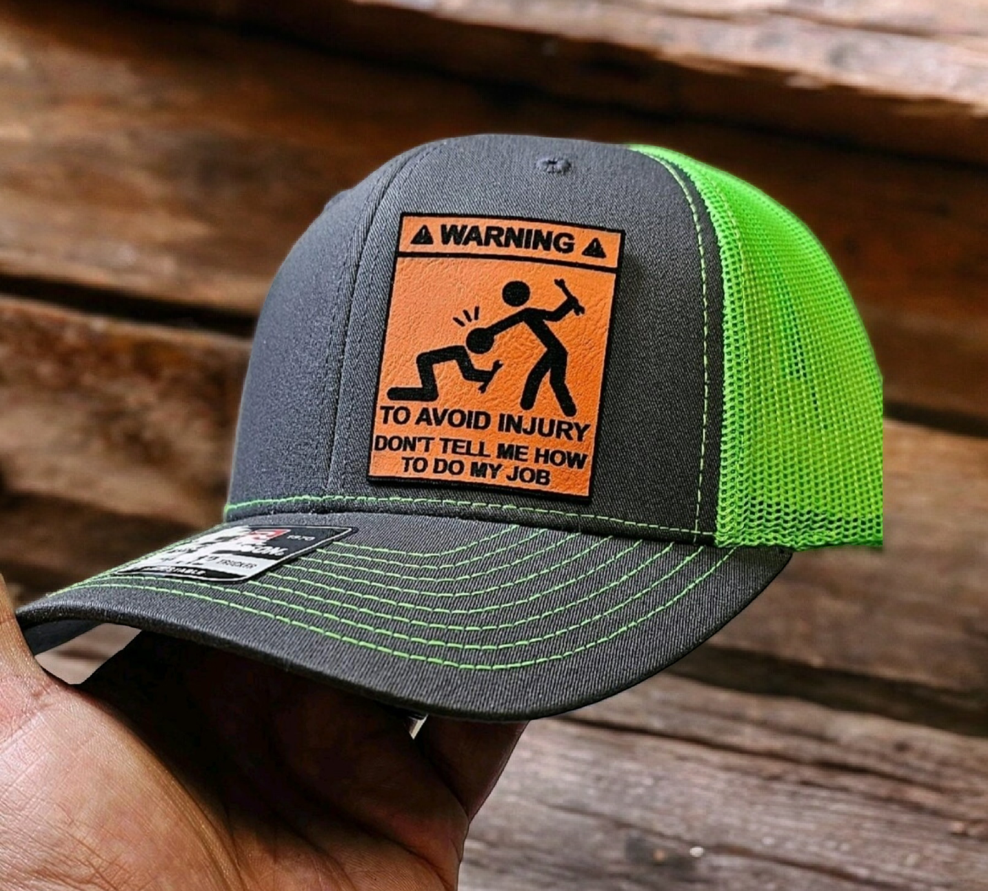 Dont tell me how to do my job, Blue Collar, funny trades hat Baseball Cap