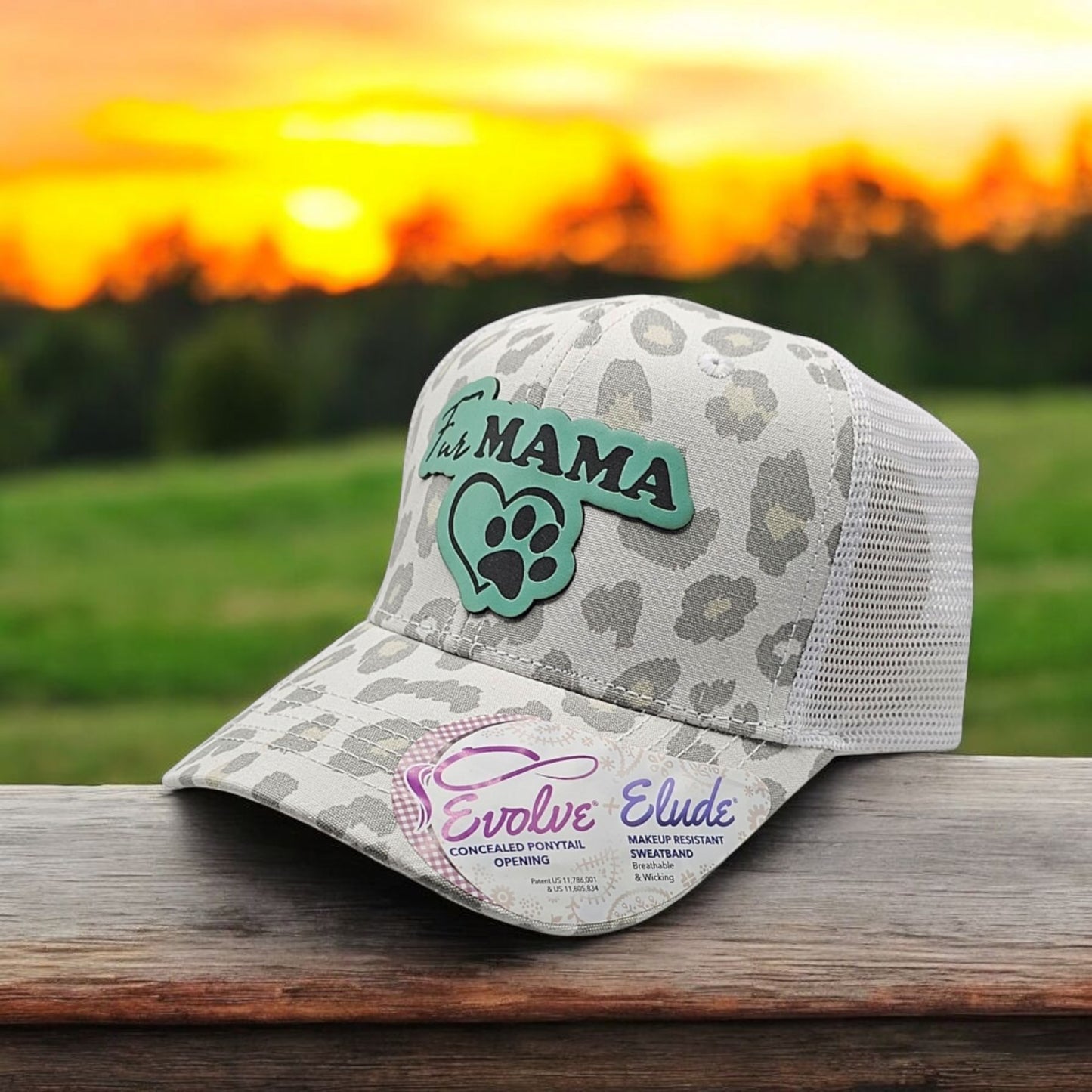 Fur Mama, Ladies Snapback Trucker Hat
