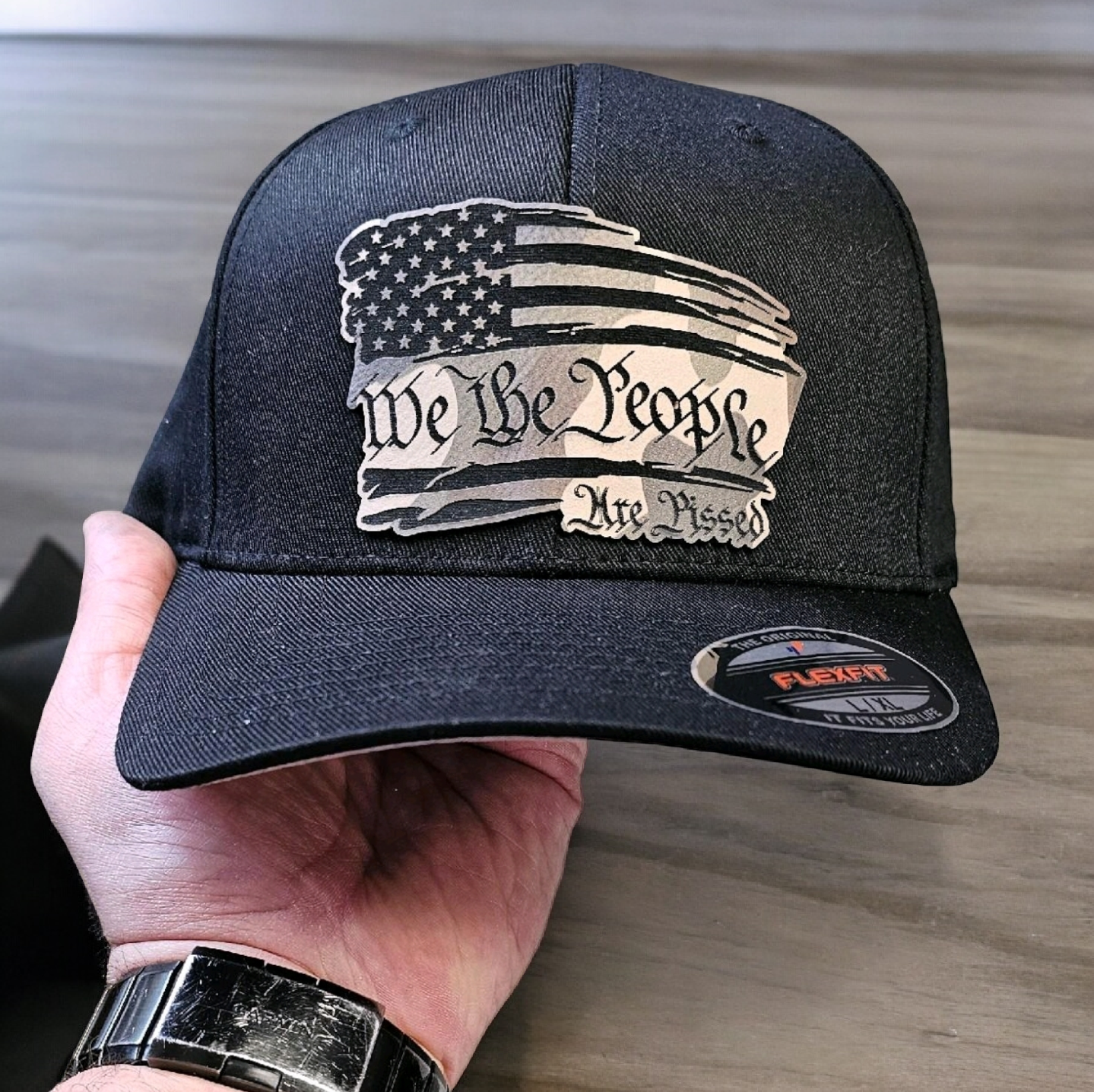 We The People American Flag Camo Hat