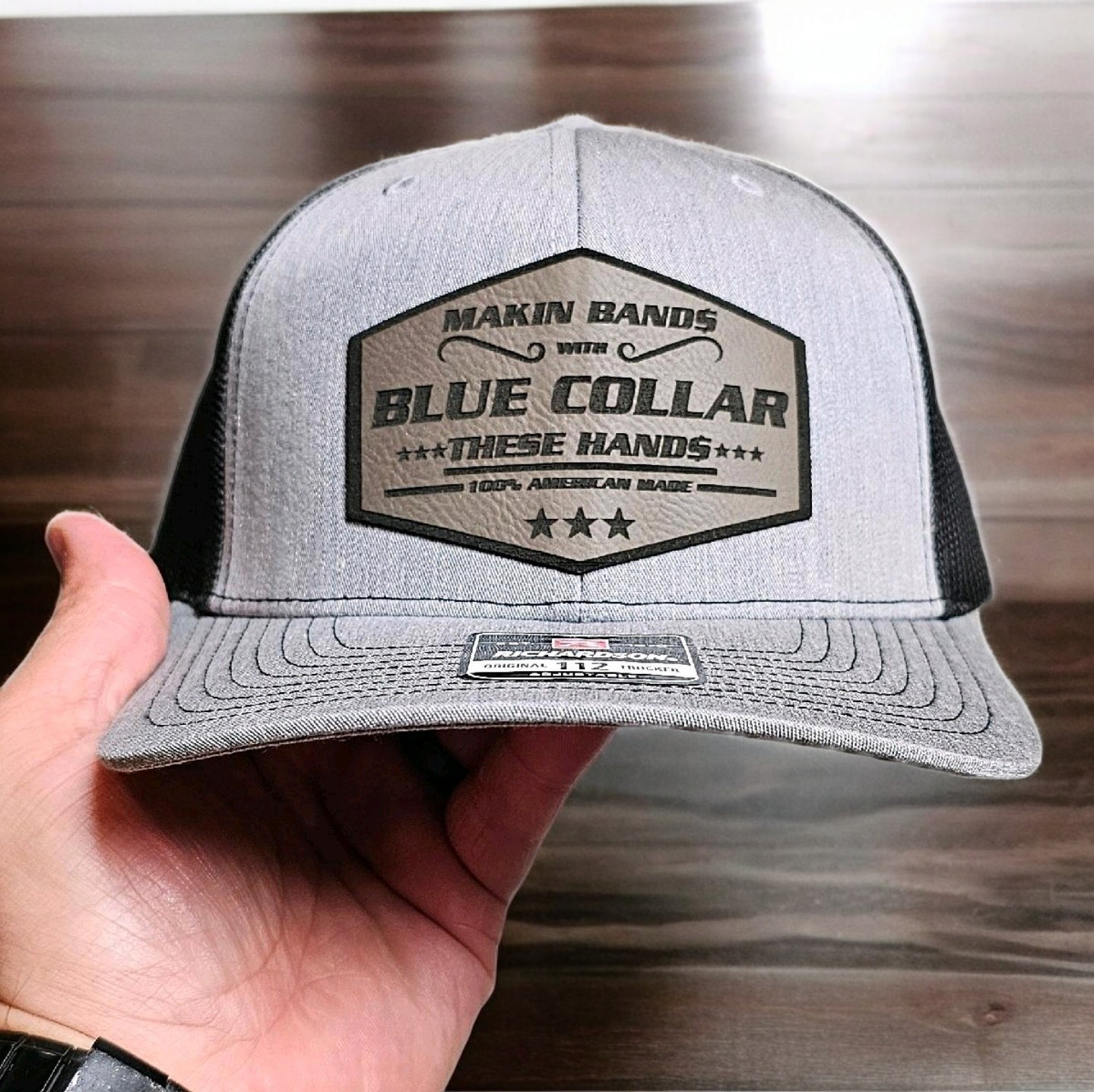 Making Bands With These Hands, Blue
Collar, Hardworking, Trades, Richardson
112 Hat, Baseball Cap