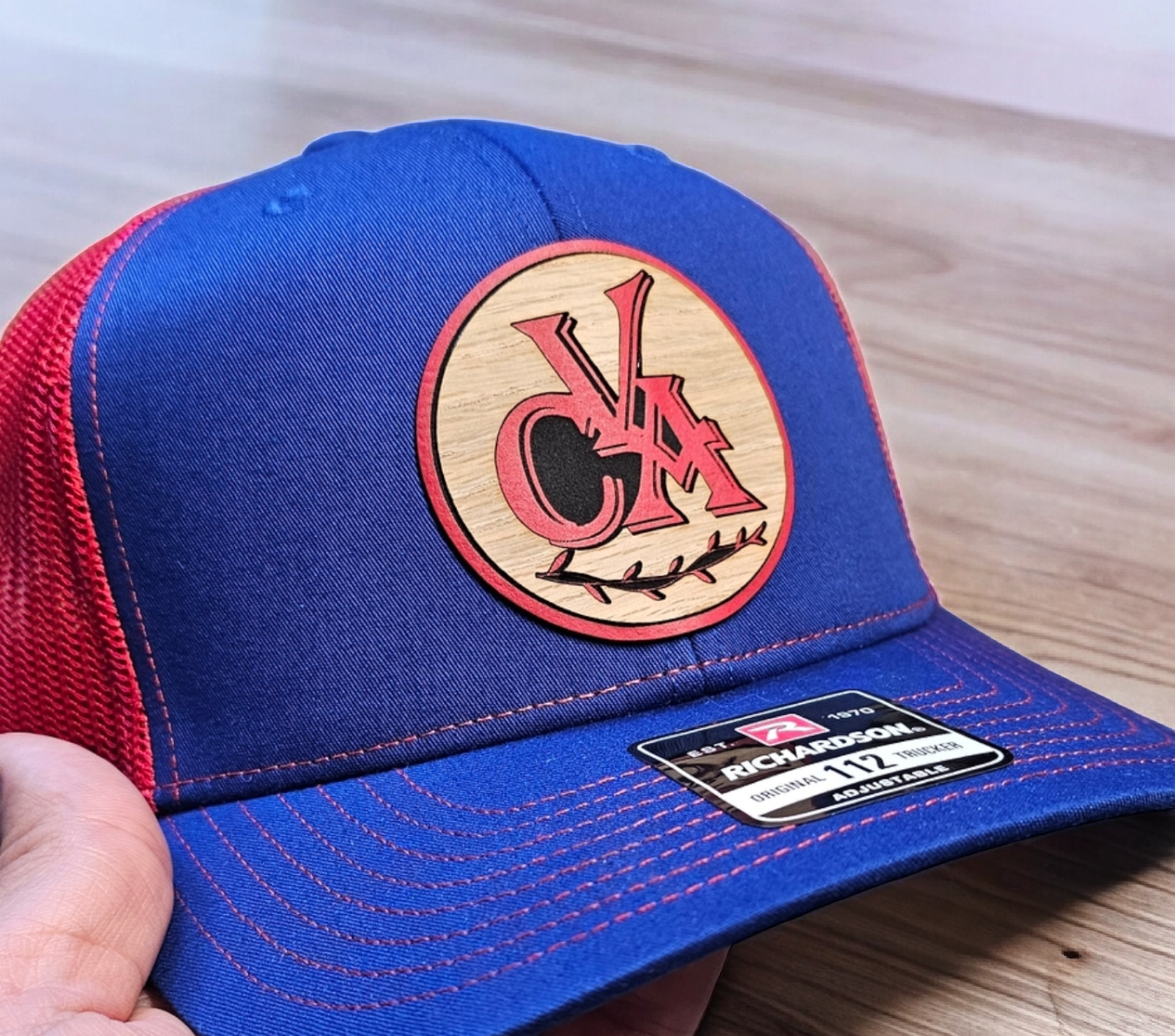 The Vine Custom Apparel logo hat, Richardson 112