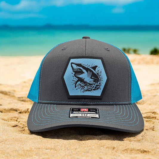 Shark, Richardson 112 Snapback Trucker Hat