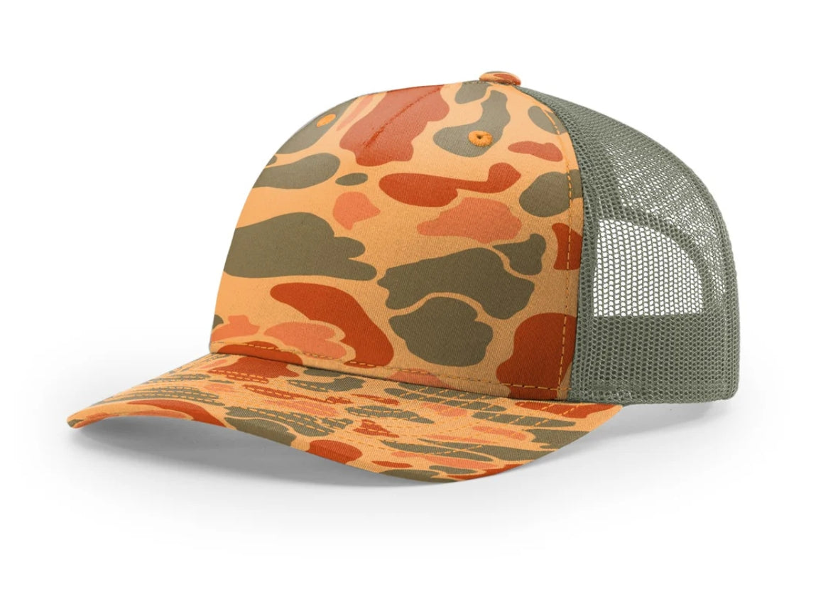 Marlin, Deepsea Fishing, Duck Camo Hat