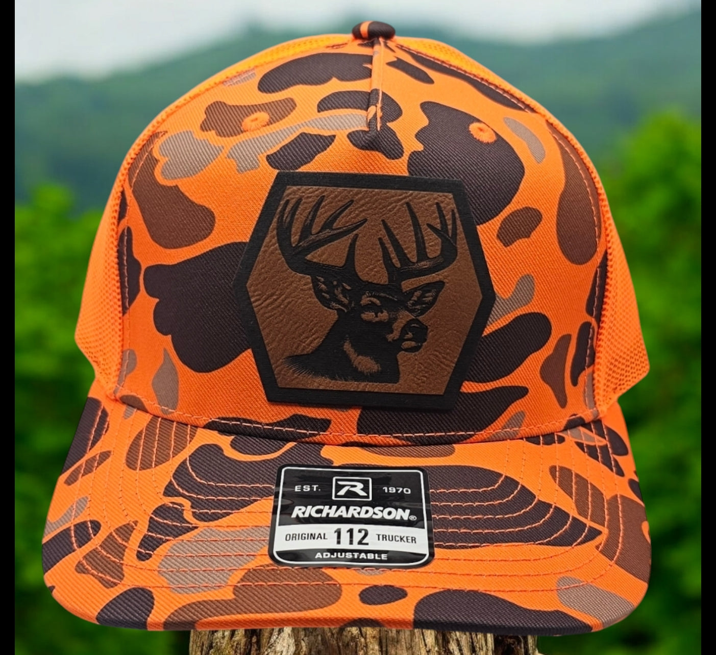 Buck, Deer Hunting Richardson 112P5P Hat