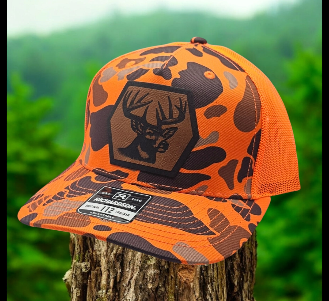 Buck, Deer Hunting Richardson 112P5P Hat