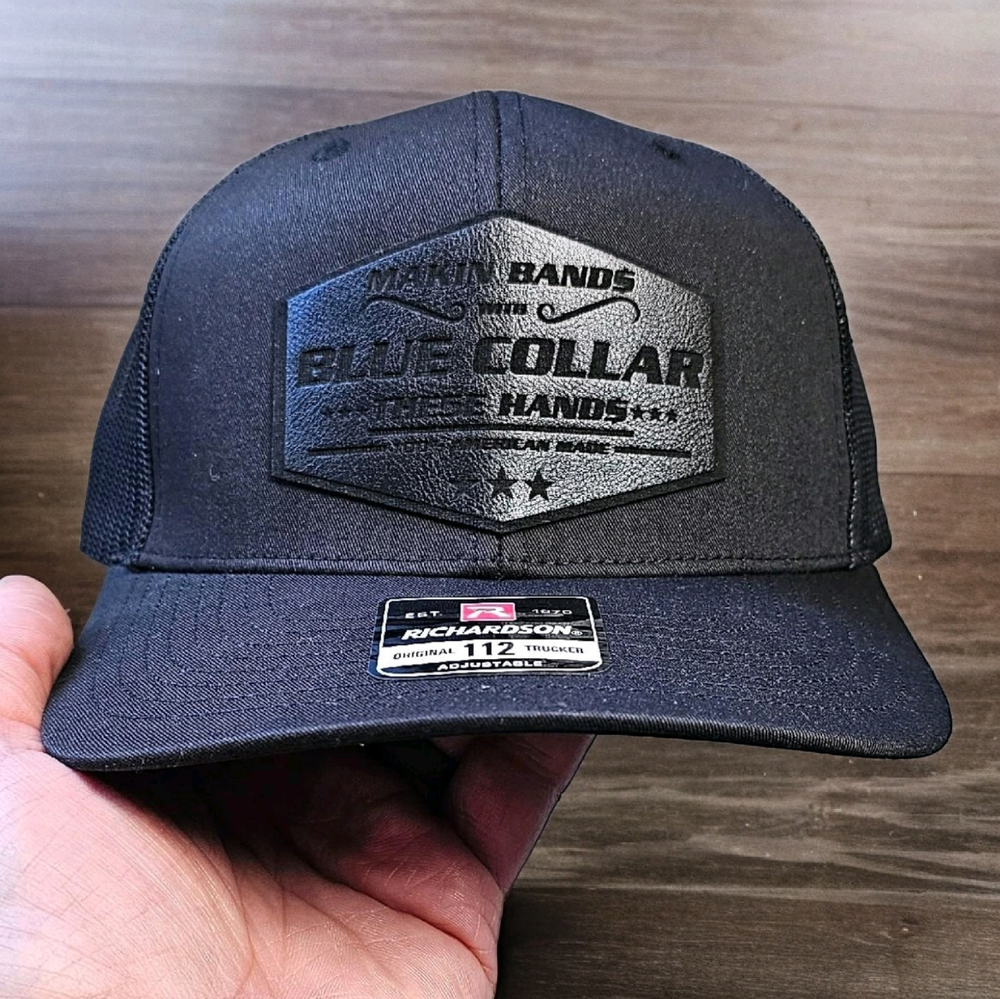 Making Bands With These Hands, Blue
Collar, Hardworking, Trades, Richardson
112 Hat, Baseball Cap