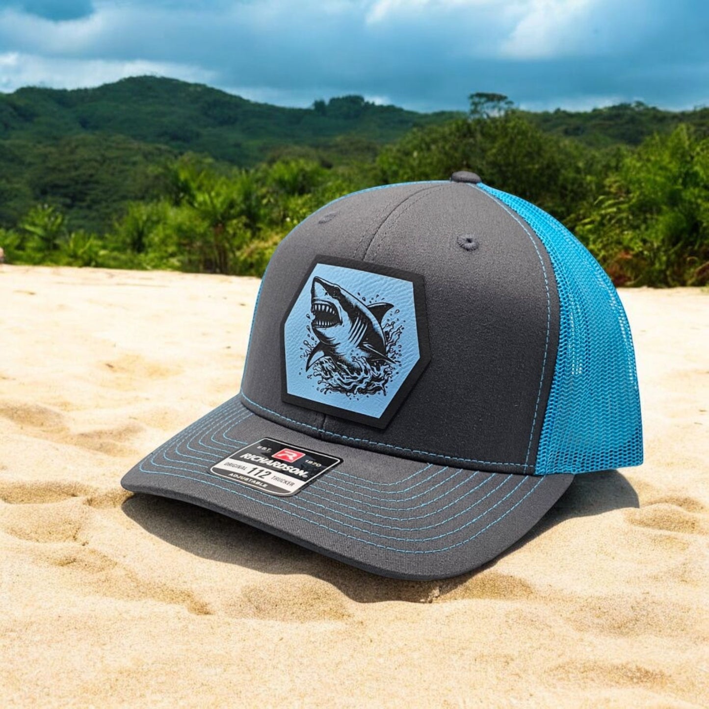 Shark, Richardson 112 Snapback Trucker Hat