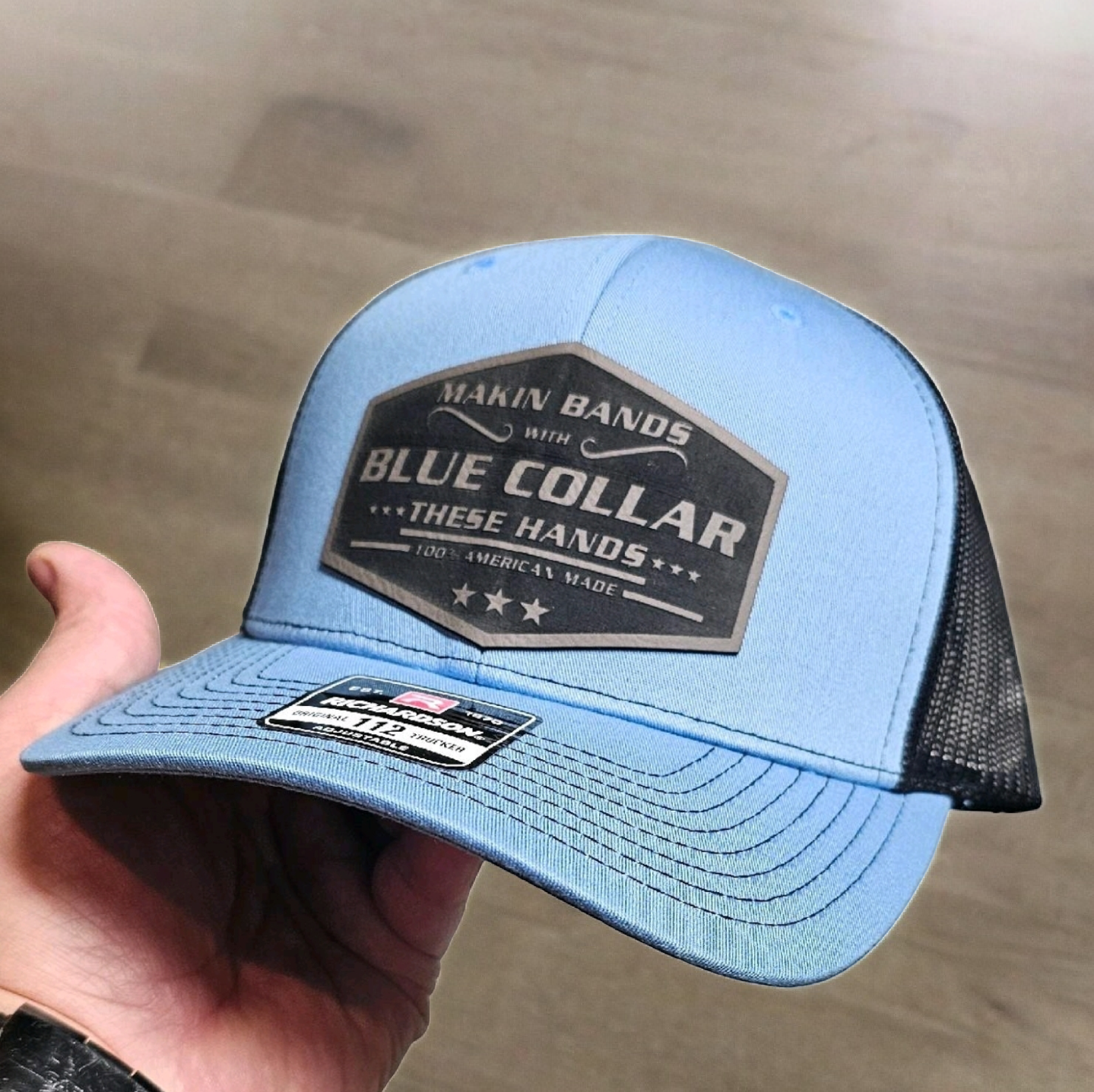 Making Bands With These Hands, Blue
Collar, Hardworking, Trades, Richardson
112 Hat, Baseball Cap