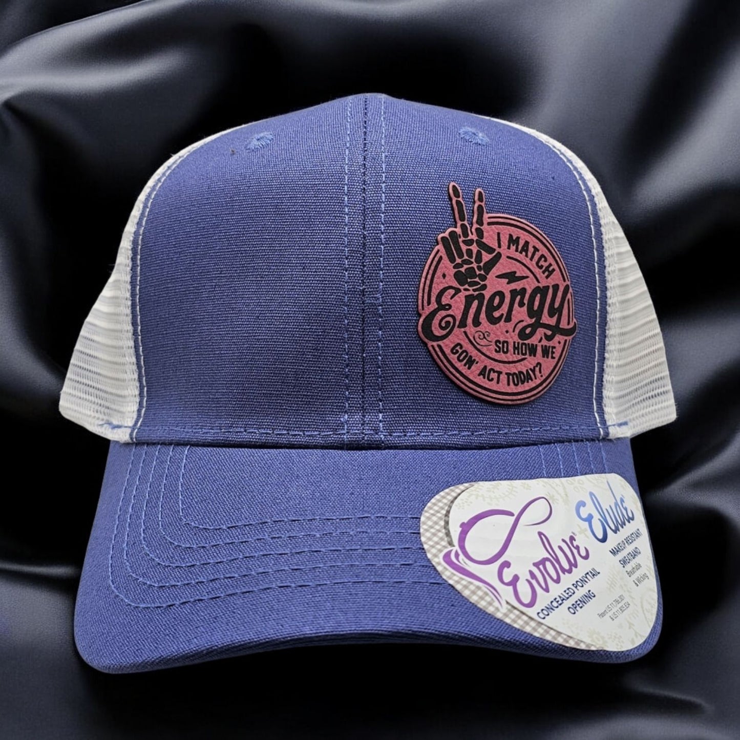I Match Energy, Lady's Snapback Trucker Hat