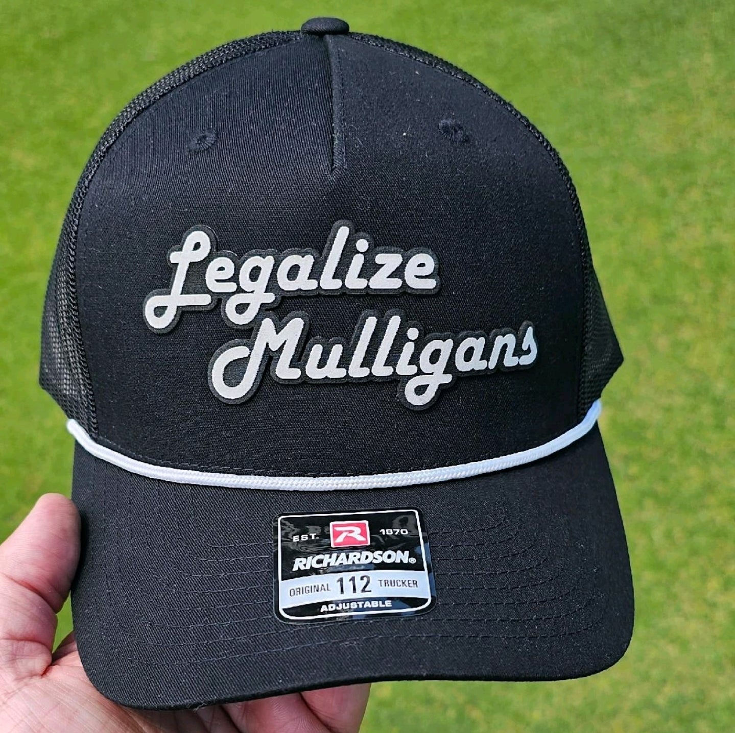 Legalize Mulligans, Golf Rope Hat, funny, adjustable snapback, Mens, Women's, golf , driving range Rope Hat